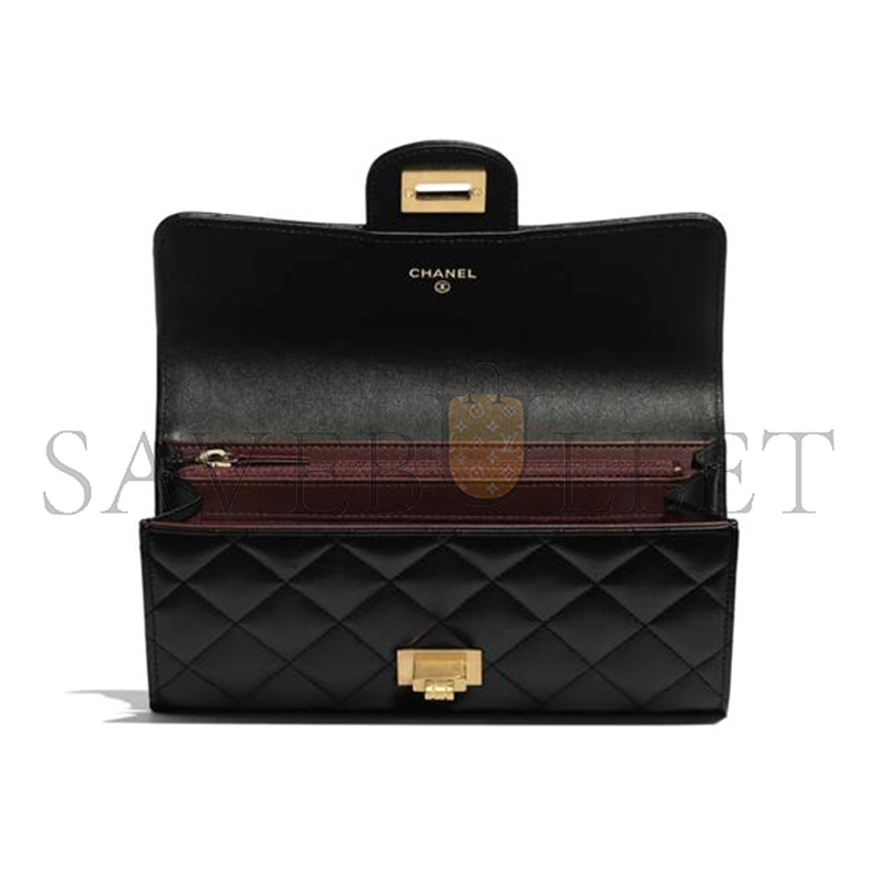 CHANEL 2.55 LONG FLAP WALLET A80829 Y04634 C3906 (19.4*10.5*3cm)